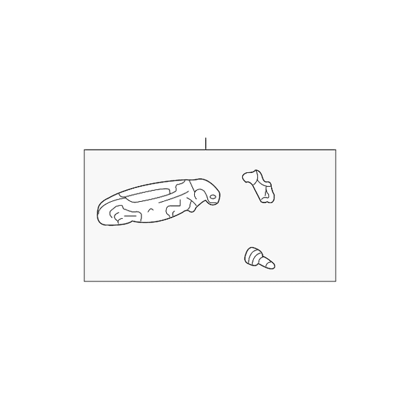 Toyota 69210-08010-G0 Outside Door Handle Toyota 69210-08010-G0 Outside Door Handle
